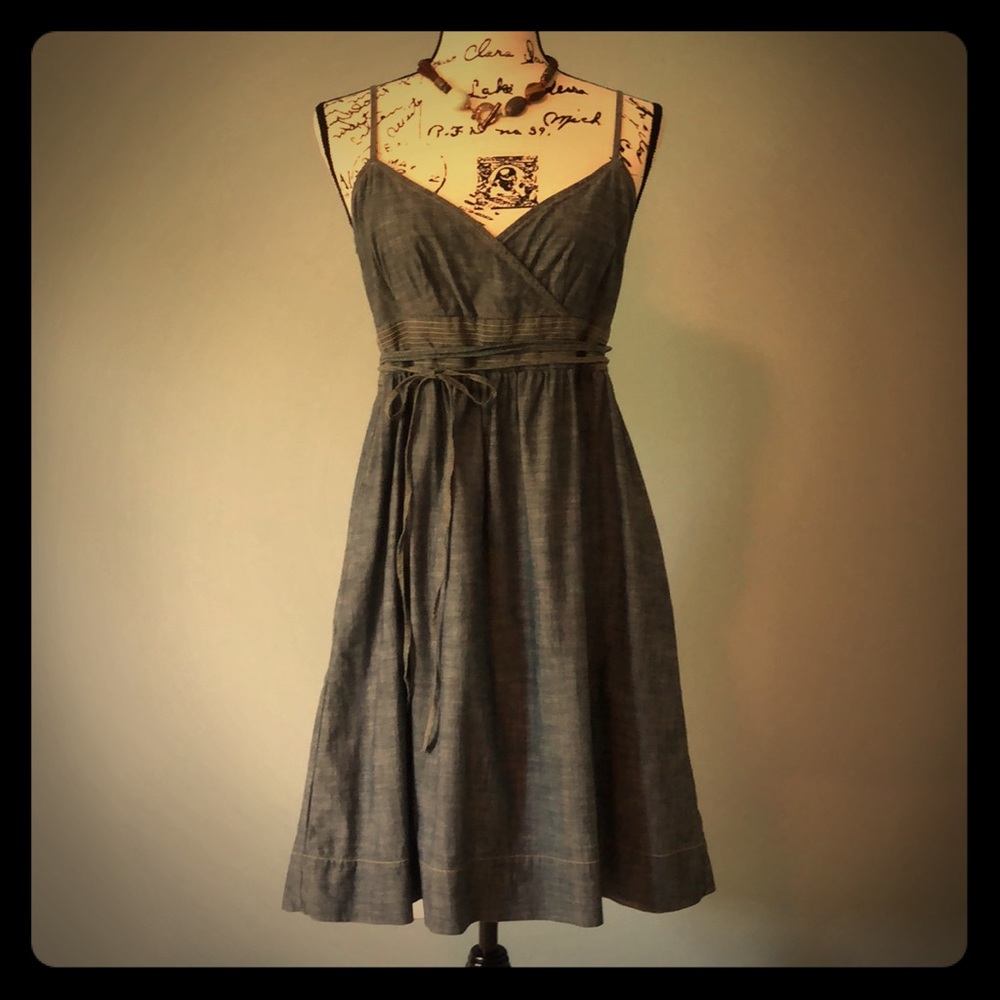 Loft Denim Wrap Dress